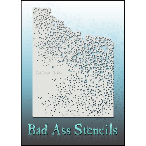 Full Size Bad Ass Stencil 6077 (Buckshot 6077)